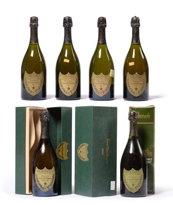 Lot 2116 - Dom Perignon 1971, 1978, 1980, 1982, 1983, 1988 (boxed), and 1990 (boxed), vintage champagne...