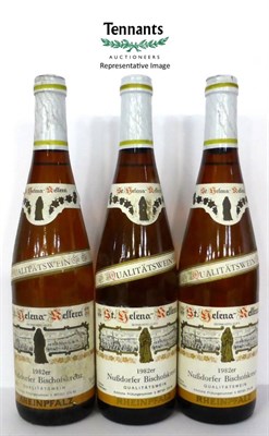 Lot 2124 - Nuffdorfer Bischofskreuz QBA 1982, St Helena (x12) (twelve bottles)