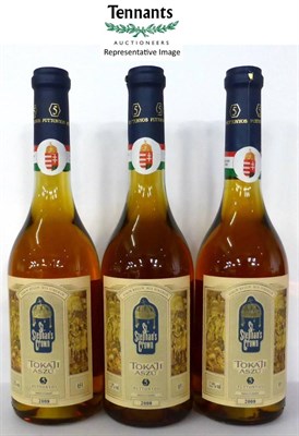 Lot 2127 - Tokaji Aszu 5 Puttonyos 2007 St Stephans Crown, 500ml, (x6); Tokaji Aszu 5 Puttonyos 2008 St...