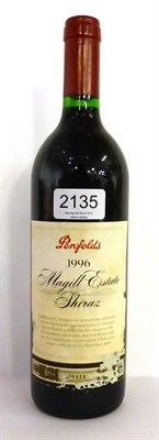 Lot 2135 - Penfolds Magill Estate Shiraz 1996 U: into neck