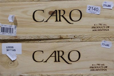 Lot 2140 - Bodegas Caro 'Caro' Cosecha 2012, Mendoza, Argentina, half case, oc (x2) (twelve bottles)