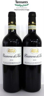 Lot 2145 - Casanova di Neri Tenuta Nuova 2010, Brunello di Montalcino DOCG, Italy, half case, oc (six bottles)