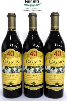 Lot 2148 - Caymus Vineyards Cabernet Sauvignon 2012, Napa Valley, USA (x6) (six bottles)