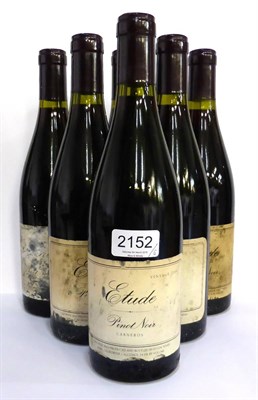 Lot 2152 - Etude Grace Estate Pinot Noir 2000, Carneros, USA (x6) (six bottles) U: less than 1cm, bin...