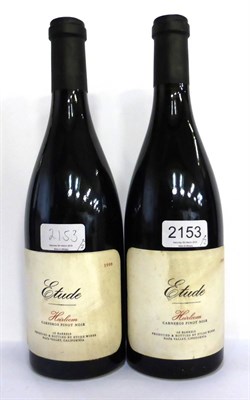 Lot 2153 - Etude Heirloom Pinot Noir, Carneros, USA (x2) (two bottles) U: less than 1cm