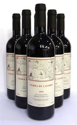 Lot 2154 - Fattoria Galardi Terra di Lavoro Roccamonfina IGT 2010, Campania, Italy (x5) (five bottles)