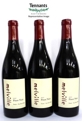 Lot 2166 - Melville Estate Pinot Noir 2012, Sta Rita Hills, USA, oc (twelve bottles)