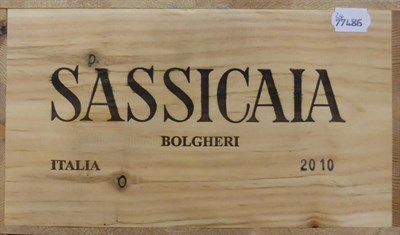 Lot 2175 - Tenuta San Guido Sassicaia Bolgheri 2010, Tuscany, Italy, owc(twelve bottles)