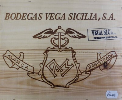 Lot 2184 - Vega Sicilia Unico Reserva Especial (1994-1999-2000), Ribera del Duero, Spain (x3) (three bottles)