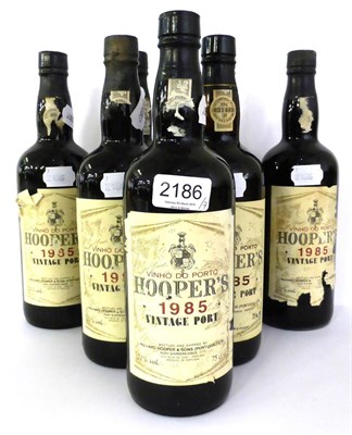 Lot 2186 - Hoopers 1985, vintage port (x7) (seven bottles)