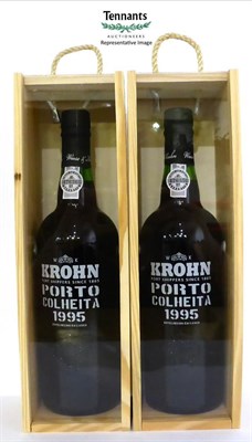 Lot 2196 - Wiese & Krohn Colheita 1995, individual owc (x6) (six bottles