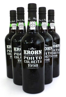 Lot 2197 - Wiese & Krohn Colheita 1998, (x6) (six bottles)