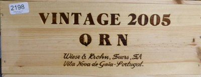 Lot 2198 - Wiese & Krohn Quinta Retiro Novo 2005, half case, owc (six bottles)