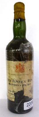 Lot 2209 - Wedderburns Old Pale Jamaica Rum circa 1940's, bottled by John Pupton & Son, By Appointment to...