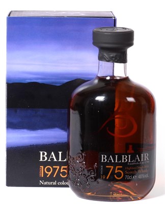 Lot 2216 - Balblair 1975, bottled 2007, 700cl, 46%, in original presentation case with booklet