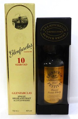 Lot 2234 - Glenfarclas 10 Year Old - Old Style Bottling, J & G Grant, 75cl, 40%, in original carton;...