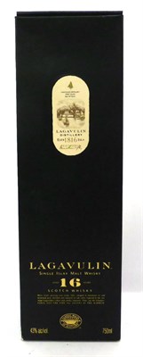 Lot 2249 - Lagavulin 16 Year Old - USA Bottling,  Sole Distributer in USA, Schieffelin & Somerset, New...