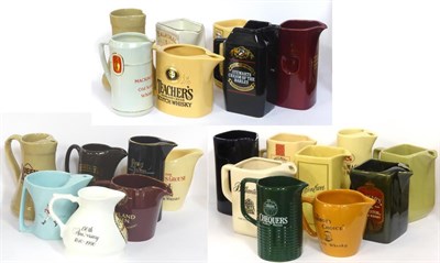 Lot 2281 - Wade Water Jugs: a collection of twenty four assorted large water jugs