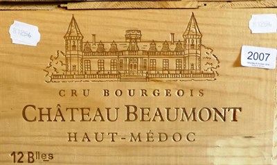 Lot 2007 - Chateau Beaumont 1998, Haut-Medoc, owc (twelve bottles)