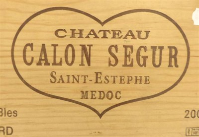 Lot 2012 - Chateau Calon Segur 2009, St Estephe (x10), owc (ten bottles)