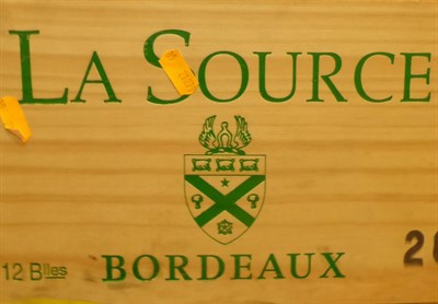 Lot 2032 - Chateau de Sours 'La Source' 2002, owc (twelve bottles)