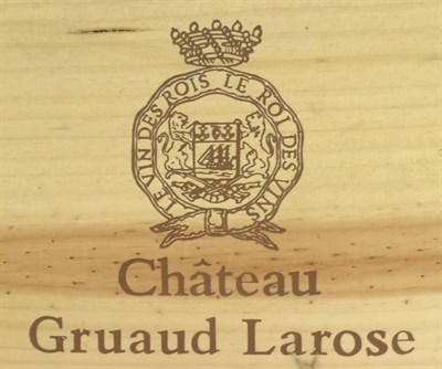 Lot 2047 - Chateau Gruaud Larose 1996, St Julien, owc (twelve bottles)