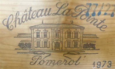 Lot 2062 - Chateau La Pointe 1977, Pomerol, owc (twelve bottles)