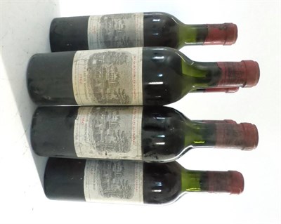 Lot 2065 - Chateau Lafite Rothschild 1960, Pauillac, half bottle (x6) (six half bottles) U: mid/upper...