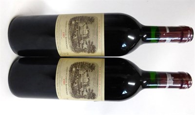 Lot 2071 - Chateau Lafite Rothschild 1989, Pauillac (x2) (two bottles)