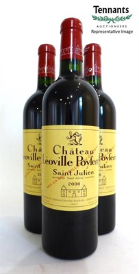 Lot 2084 - Chateau Leoville Poyferre 2000, St Julien, half case owc (six bottles)