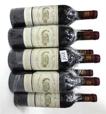 Lot 2113 - Chateau Margaux 1989, Margaux (x8) (eight bottles) U: into neck/high fill, cling filmed