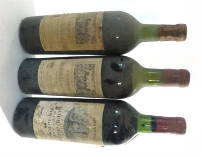 Lot 2130 - Chateau Pichon Longueville Comtesse de Lalande 1955, Pauillac (x2): Chateau Leoville Las Cases...