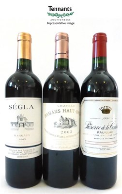 Lot 2133 - Chateau Pichon Longueville Comtesse de Lalande Reserve de la Comtesse 1998, Pauillac (x3);...