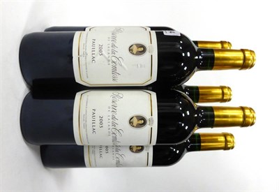 Lot 2134 - Chateau Pichon Longueville Comtesse de Lalande Reserve de la Comtesse 2000, Pauillac (x5) (five...