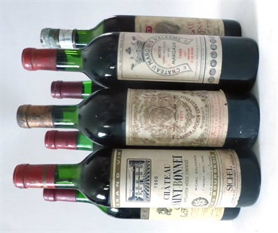 Lot 2135 - Chateau Pichon-Longueville au Baron de Pichon-Longueville 1971, Pauillac; Chateau Marquis...