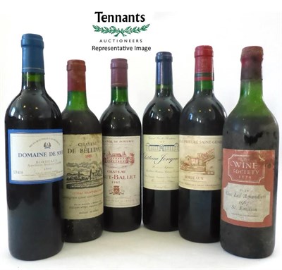 Lot 2184 - A Mixed Parcel of Vintage Claret (twenty four bottles) U: viewing essential