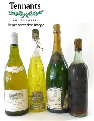 Lot 2187 - A Mixed Parcel Comprising: Chablis Les Grenouilles Louis Michel 1986, Magnum; Cote Rotie Les...