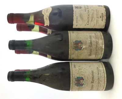 Lot 2199 - Domaine du Chateau de Vosne Romanee Charles Gruber 1966 (x4); Domaine Doudet-Naudin...