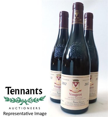 Lot 2221 - Maison Bertrand Ambroise Les Cras Vougeot Premier Cru 2012, oc (twelve bottles)