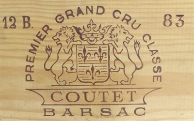 Lot 2232 - Chateau Coutet 1989, Barsac, owc (twelve bottles)