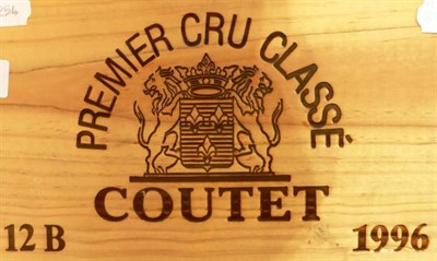 Lot 2233 - Chateau Coutet 1996, Barsac, owc (twelve bottles)