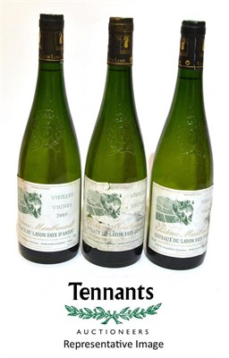 Lot 2263 - Chateau Montbenault VV 2005 Coteaux du Layon Faye d'Anjou (x10) (ten bottles) U: three labels...