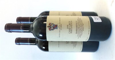 Lot 2332 - Marchesi di Gresy Barbaresco Camp Gros 2008 (x3) (three bottles)