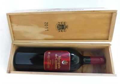 Lot 2334 - Marques de Caceras Rioja Crianza 2011, double magnum, individual owc (x2) (two double magnums