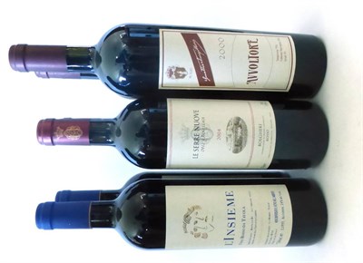 Lot 2342 - Ornellaia 'Le Serre Nuove dell'Ornellaia' Bolgheri Rosso 2004 (x2); Morisfarms 'Avvoltore'...