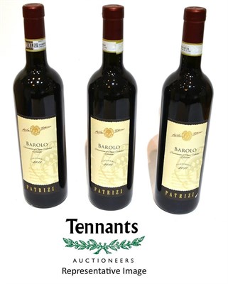 Lot 2343 - Patrizi Barolo 2011 (x6) (six bottles)