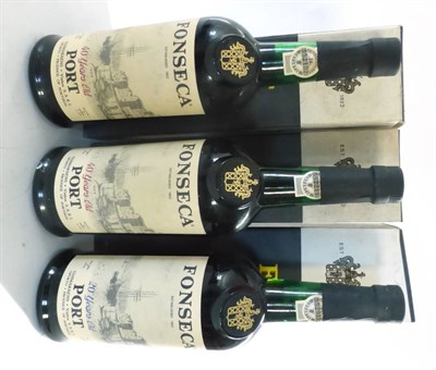 Lot 2372 - Fonseca Over 40 Year Old (x2); Fonseca 20 Year Old (three bottles) U: in original cartons