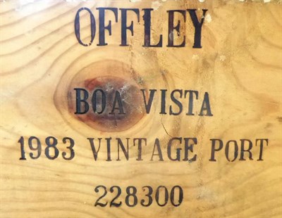 Lot 2382 - Offley Boa Vista 1983, vintage port, owc (twelve bottles)