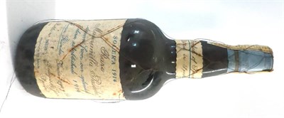 Lot 2391 - Rare Manzanilla Pasada Solera 1914, Reserva Privada, Garcia Raya y Cia  U: into neck, bin...