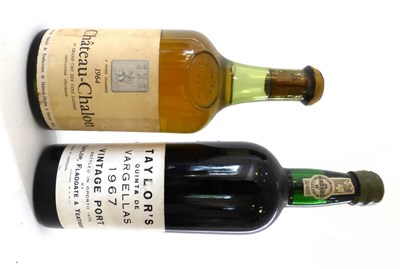 Lot 2397 - Taylor 1967, vintage port; Chateau Chalon 1964 (two bottles)